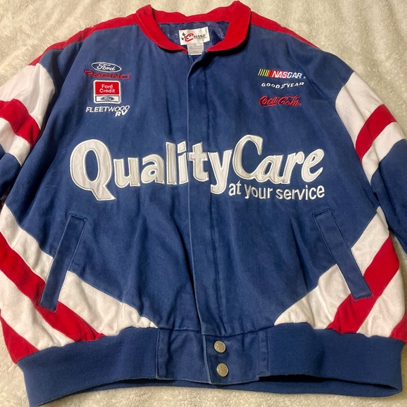 Nascar Ford Racing Quality Care Jacket XL NWOT - Picture 9 of 10